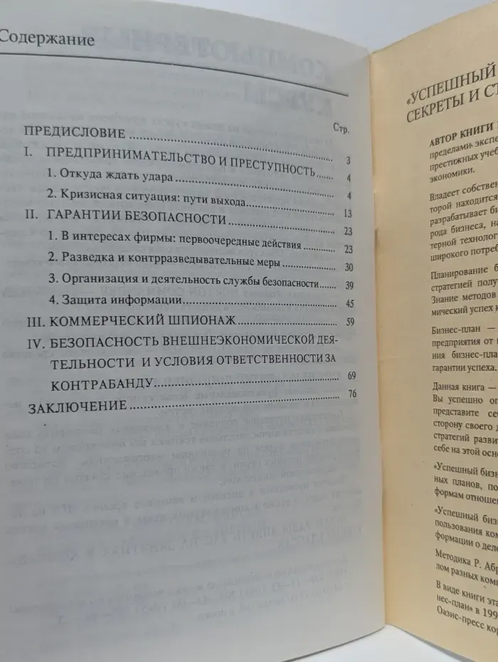 Предприниматель в опасности. Способы защиты