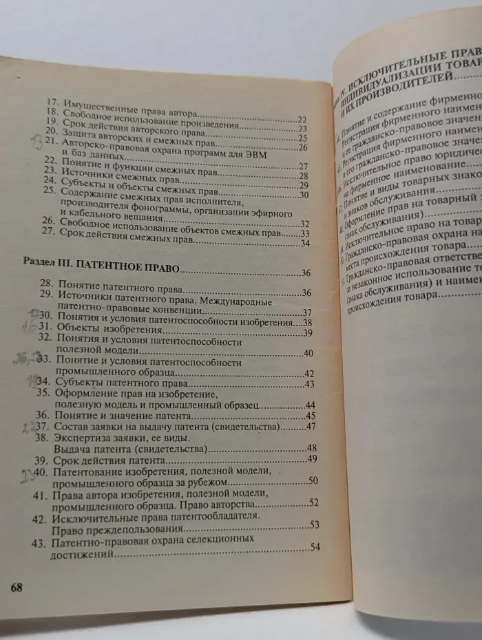 Право интеллектуальной собственности