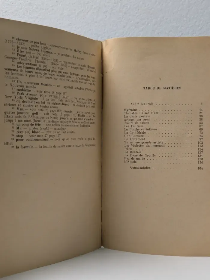 Andre Maurois. Nouvelles