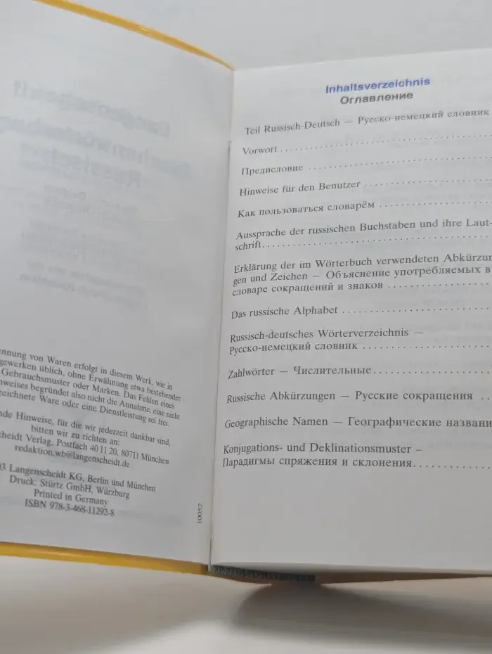 Langenscheidt Taschenworterbuch Russisch