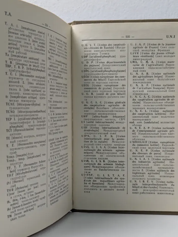 Французско-русский сельскохозяйственный словарь