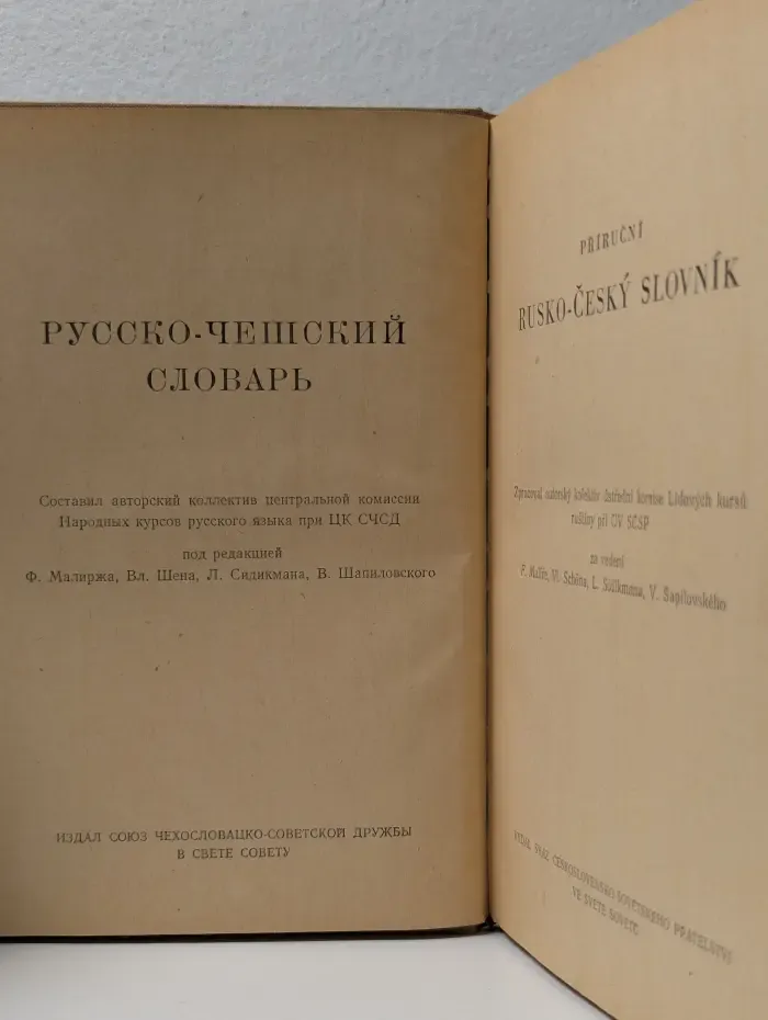 Русско-чешский словарь