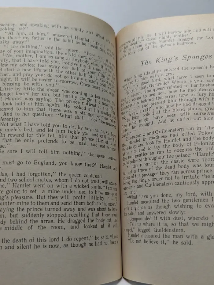 The story of Hamlet, prince of Denmark