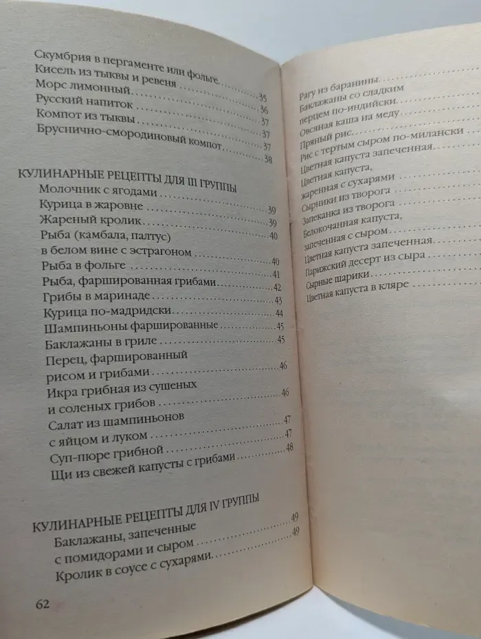 Вкусная диета. Диета по группам крови