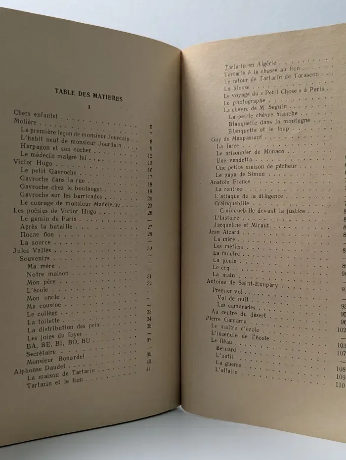 Belles Pages de la Litterature Francaise