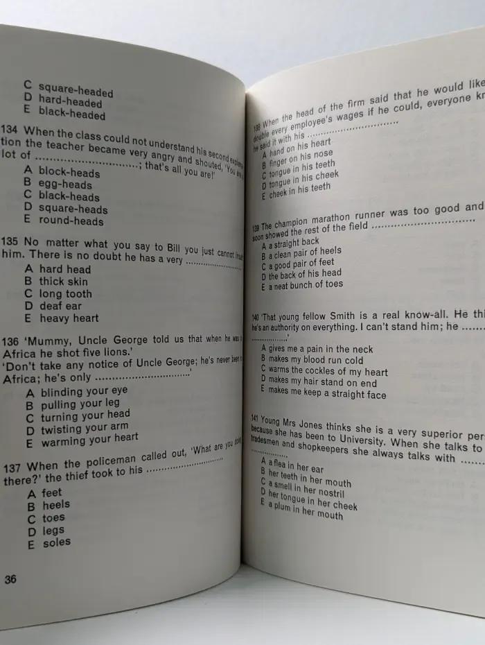 Test yourself on English Idioms