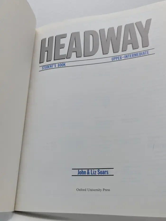 Headway. Student's Book Upper-Intermediate