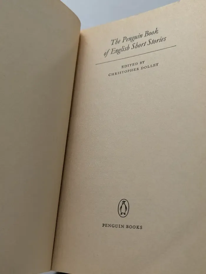 The Penguin Book of English Short Stories