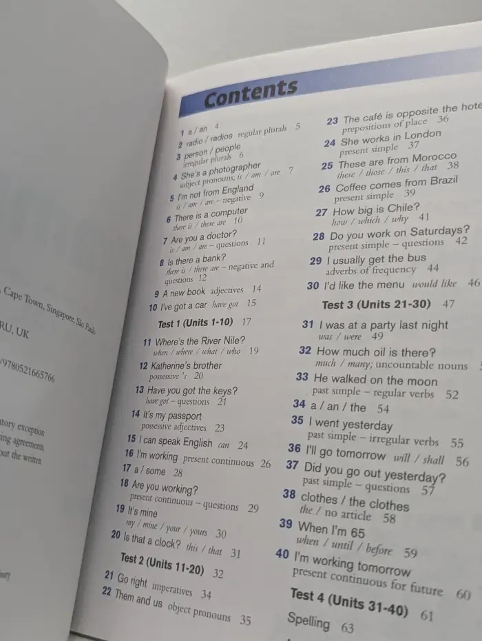 Grammar in Practice 1