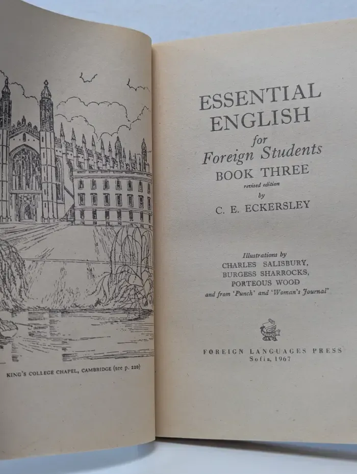 Essential English for foreign students. Book 3