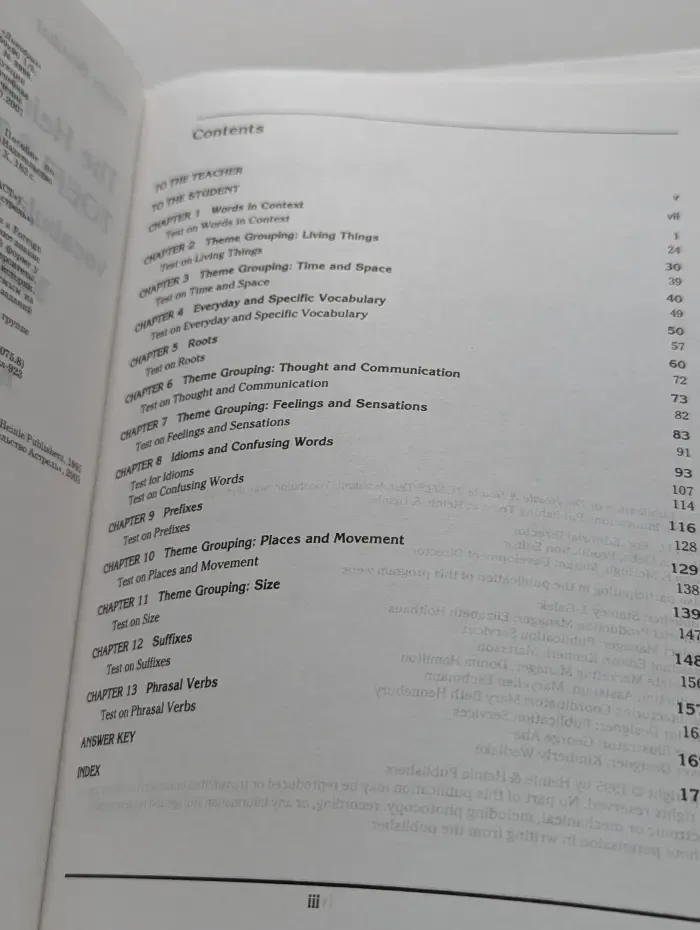 The Heinle and Heinle TOEFL Test Assistant. Vocabulary. Успешная сдача TOEFL. Лексика