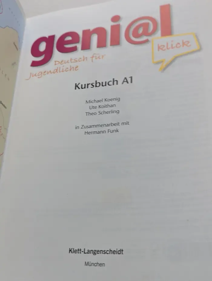 Genial klick. Deutsch fur Jugendliche. Kursbuch A1