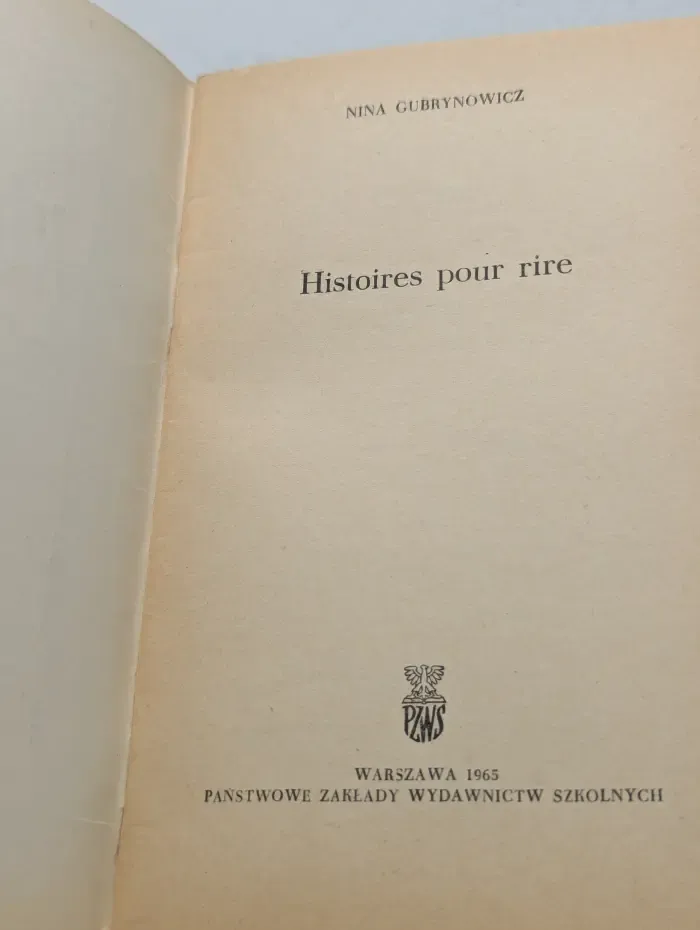 Histoires Pour Rire