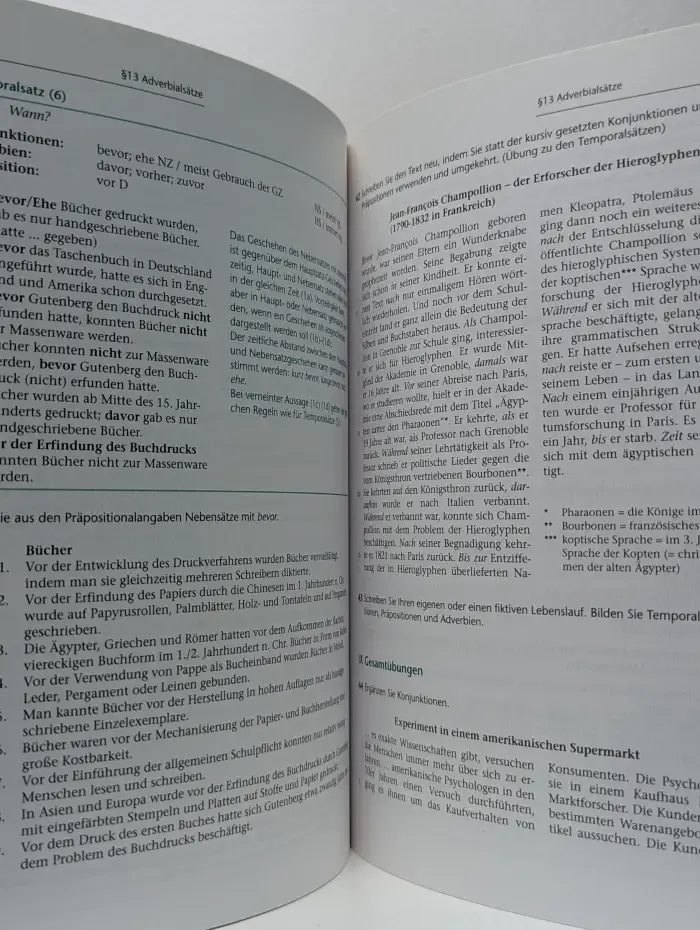 Ubungsgrammatik fur Fortgeschrittene. Deutsch als Fremdsprache