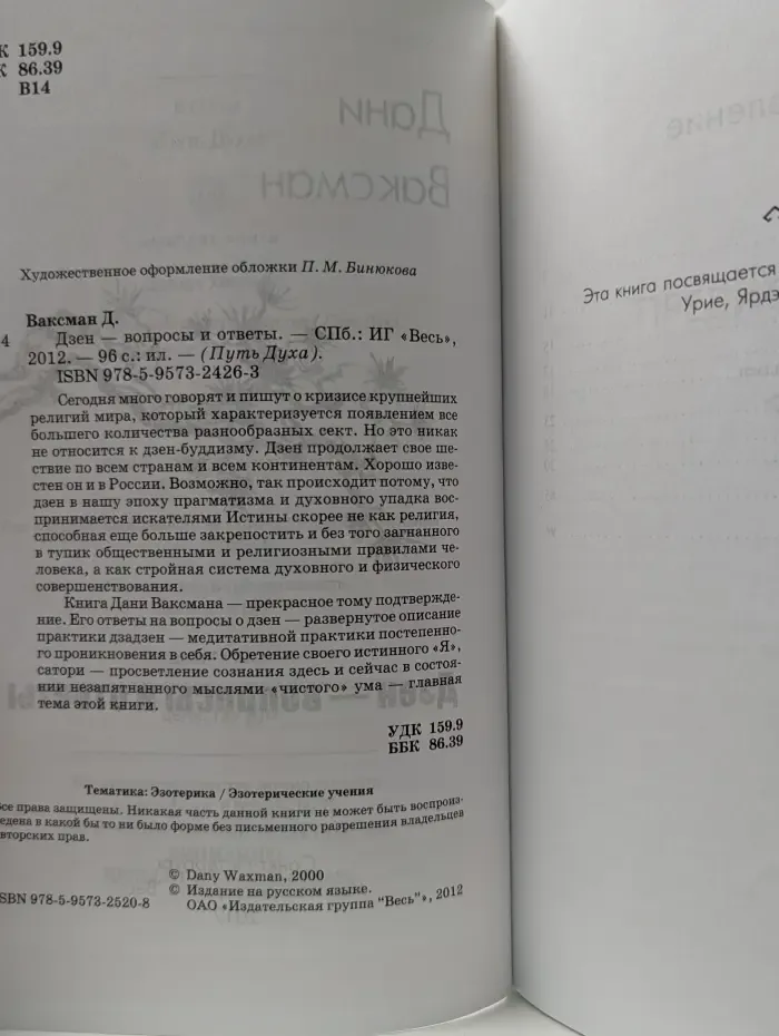 Путь Духа. Дзен — вопросы и ответы
