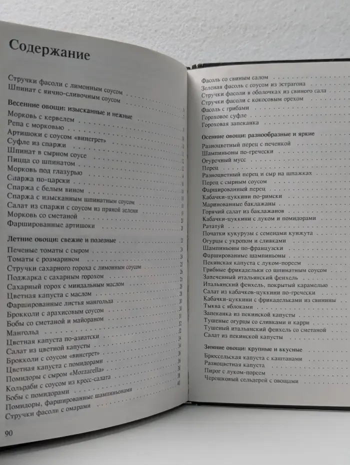Овощи