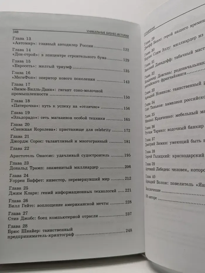 Уникальные бизнес-истории