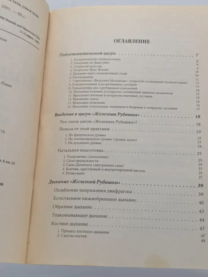 Цигун 'Железная Рубашка'