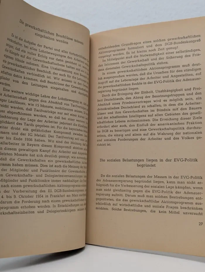 Die nationale Bedeutung der Volksbewegung in Westdeutschland und die Aufgaben der Kommunistischen Partei Deutschlands