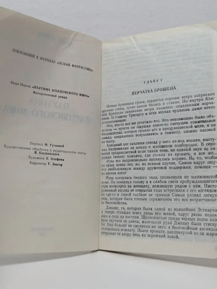 Паутина колдовского мира