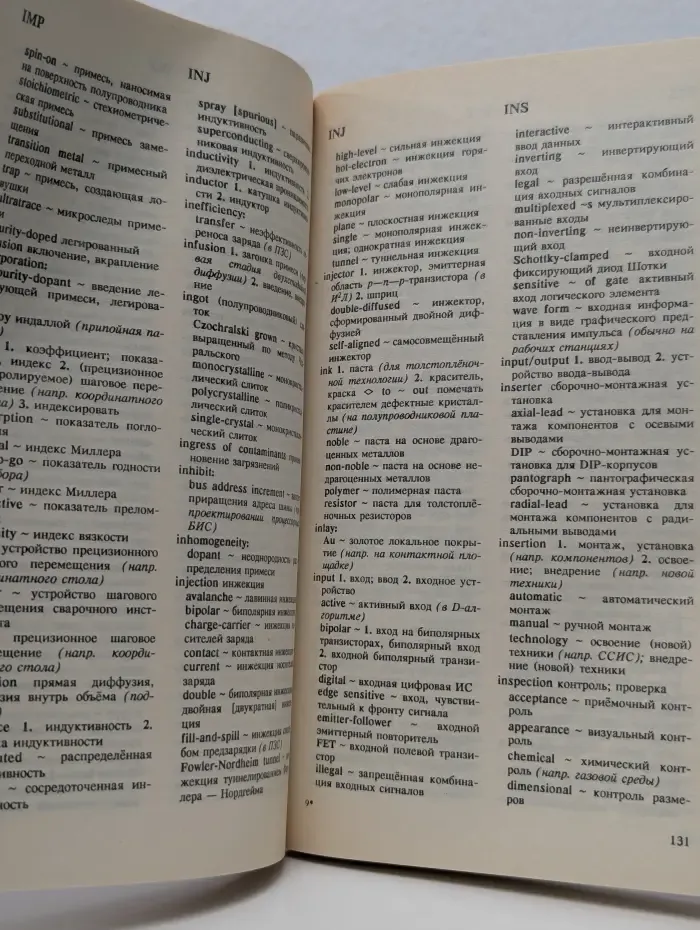 Англо-русский словарь по микроэлектронике