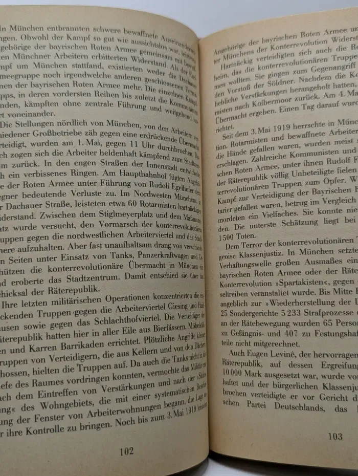 Kleine Militargeschichte. Bewaffnete Kampfe in Deutschland. 1918-1923