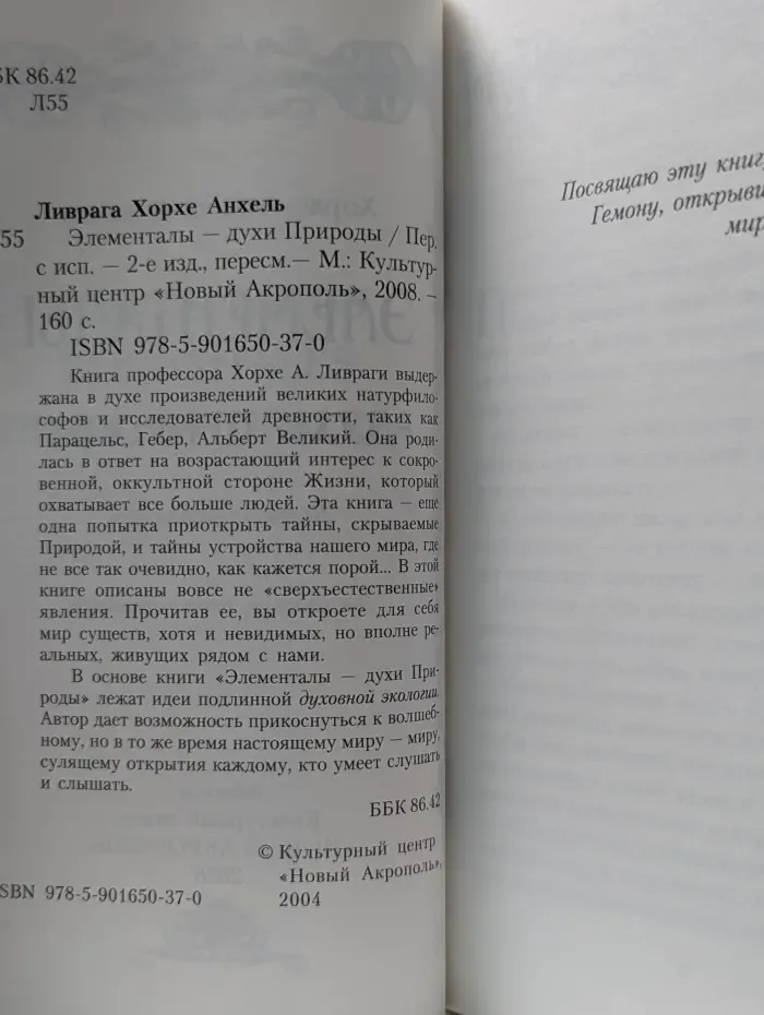 Элементалы - духи природы
