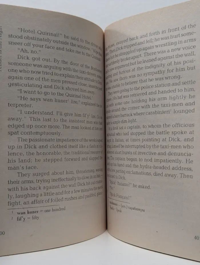 Classical Literature. Tender is the Night. Ночь нежна