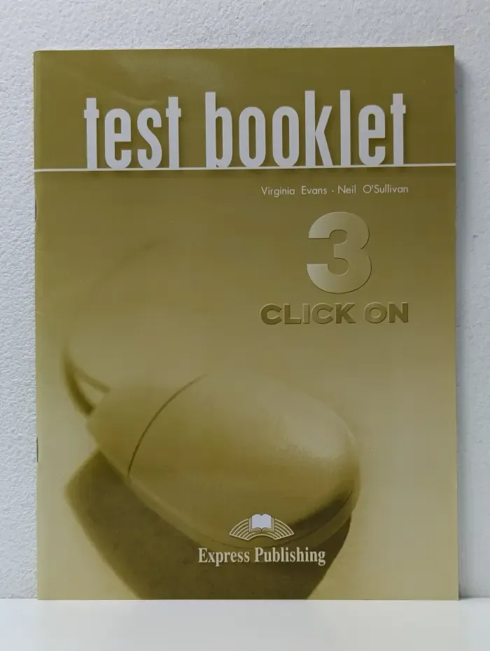 Click On 3 Test Booklet
