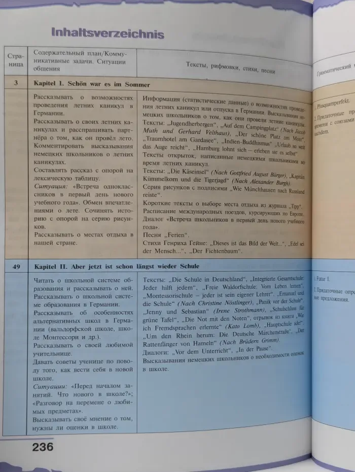 Академический школьный учебник. Немецкий язык. 8 класс. Учебник