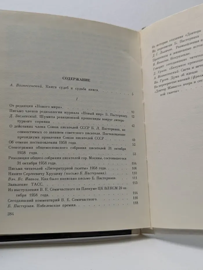 С разных точек зрения. "Доктор Живаго" Бориса Пастернака