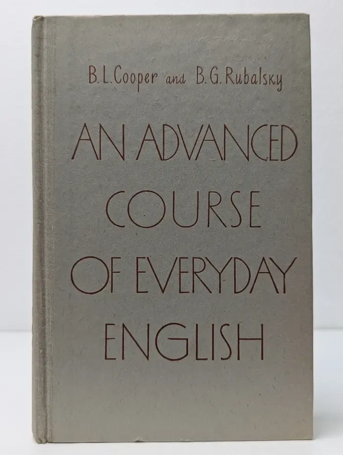 An advanced course of everyday English