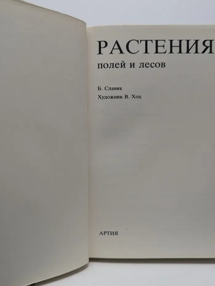 Растения полей и лесов