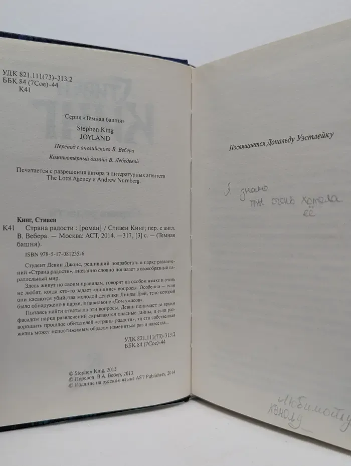 Темная башня. Страна радости