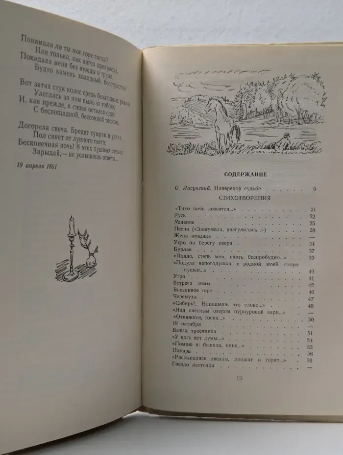 Школьная библиотека. Иван Никитин. Стихотворения