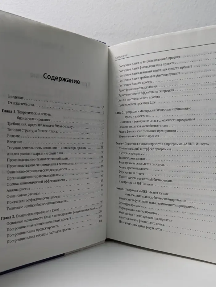 Бизнес-планирование на компьютере
