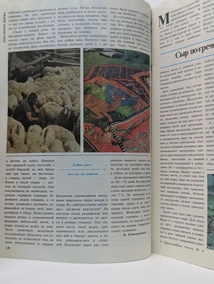 Приусадебное хозяйство. Выпуск № 4/1987