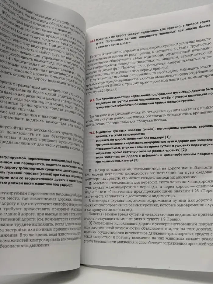 Комментарии к Правилам дорожного движения Российской Федерации по состоянию на 1 апреля 2009