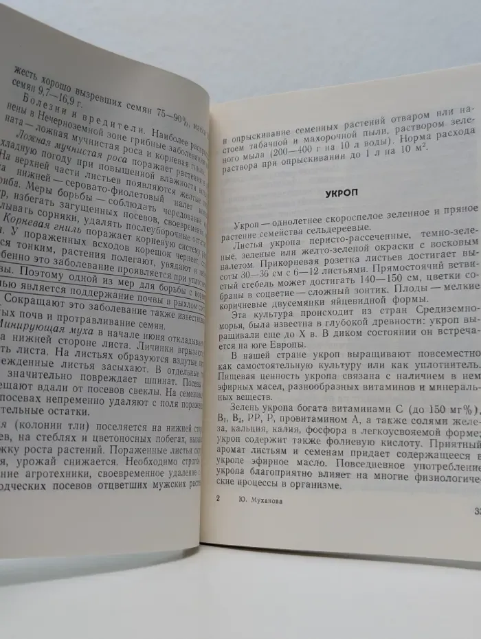 Зеленные культуры