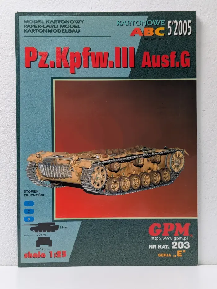 Танк PzKpfw. III Ausf. G