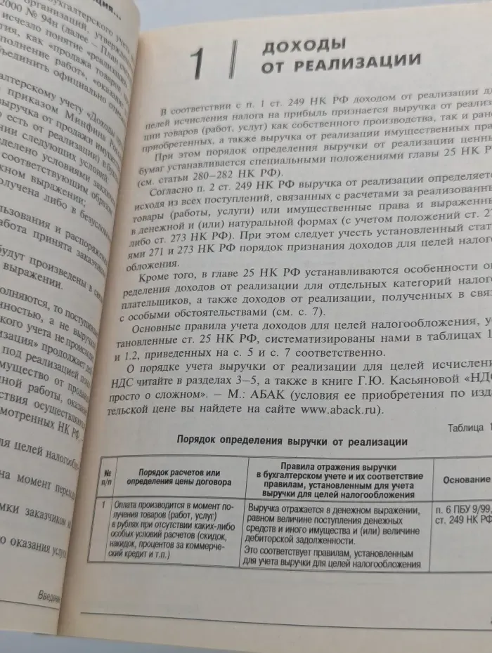 Реализация: бухгалтерский и налоговый учет в свете последних изменений