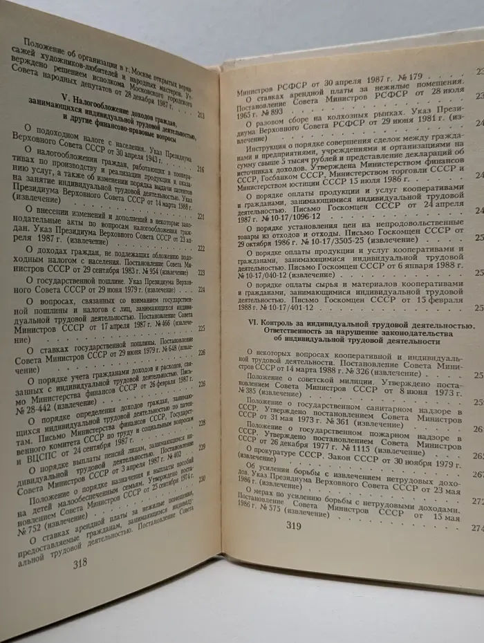Индивидуальная трудовая деятельность