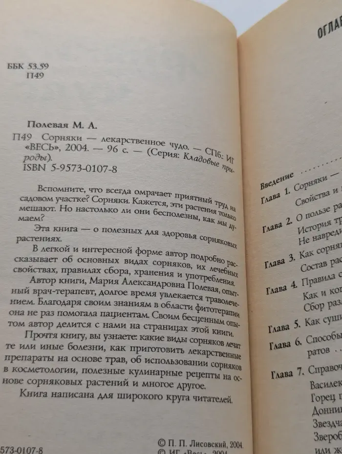 Кладовые природы. Сорняки – лекарственное чудо