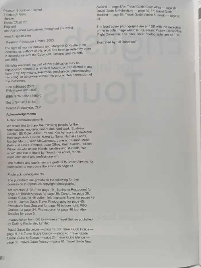 English for International Tourism. Pre-intermediate Students Book. Английский для международного туризма. Учебник для уровня Pre‑Intermediate