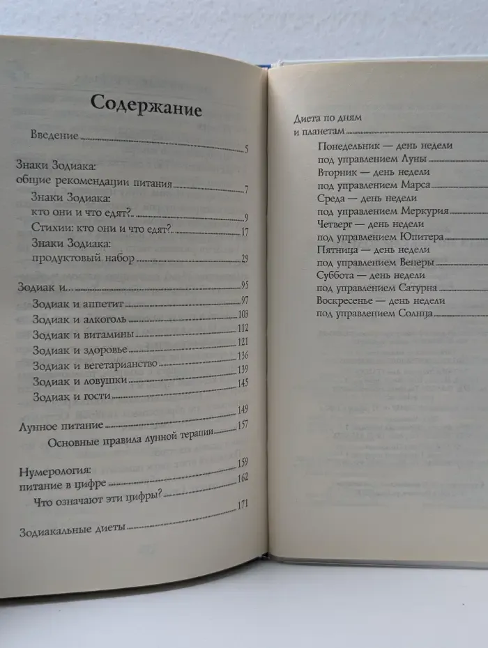Диета по знакам Зодиака