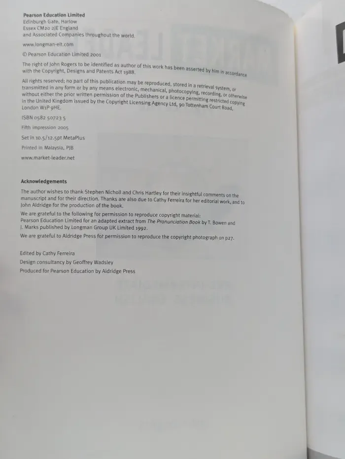 Market Leader. Practice File. Pre-Intermediate Business English