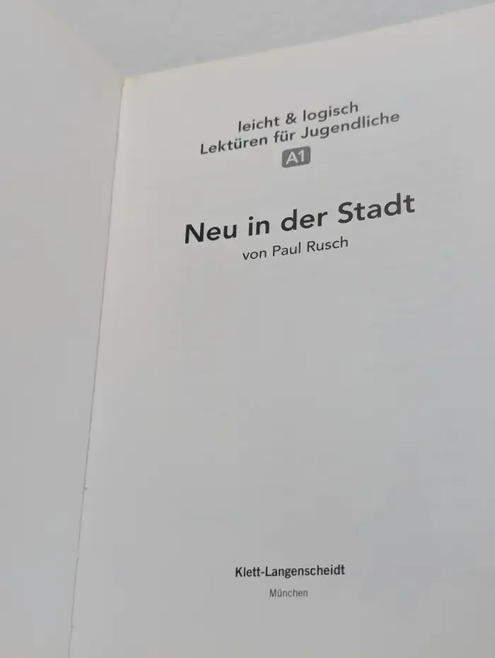 Neu in der Stadt