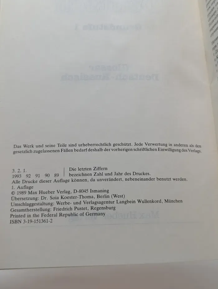 Lernziel Deutsch. Glossar Deutsch-Russisch. Grundstufe 1
