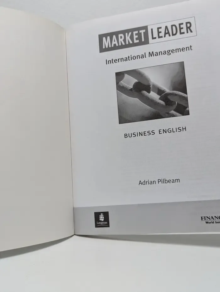 Market Leader. International Management