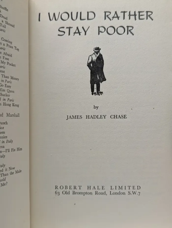I Would Rather Stay Poor. Лучше бы я остался бедным